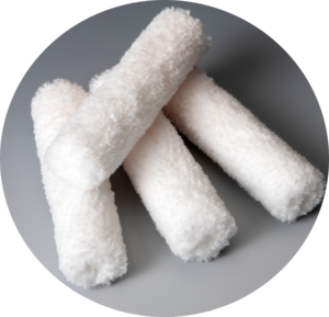 Gläss Reiningungswalzen